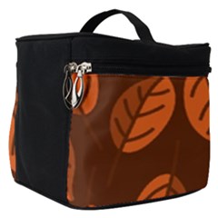 Pattern Leaf Plant Make Up Travel Bag (small) by Mariart