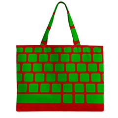 Keyboard Keys Computer Input Pc Zipper Mini Tote Bag by Pakrebo