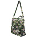 Mosaic Structure Pattern Background Crossbody Backpack View1
