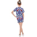 Art Artistic Ceramic Colorful Kids  Mesh Tee and Shorts Set View2