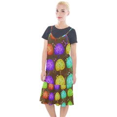 Textured Grunge Background Pattern Camis Fishtail Dress by Mariart