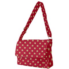 Red Hot Polka Dots Full Print Messenger Bag by WensdaiAmbrose