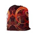 Background Fractal Abstract Drawstring Pouch (XL) View2