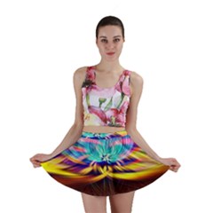 Colorful Chakra Lsd Spirituality Mini Skirt by Pakrebo