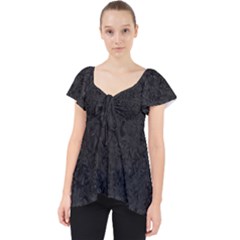 Back To Black Lace Front Dolly Top by WensdaiAmbrose