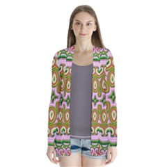 Fractal Art Pictures Digital Art Drape Collar Cardigan by Pakrebo