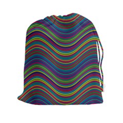 Decorative Ornamental Abstract Drawstring Pouch (xxl) by Pakrebo