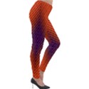 Background Fractals Surreal Design Lightweight Velour Leggings View4