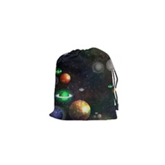 Galactic Drawstring Pouch (xs) by WensdaiAmbrose