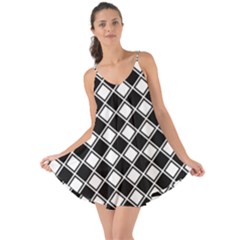 Black And White Diamonds Love The Sun Cover Up by retrotoomoderndesigns