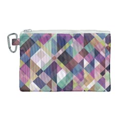 Geometric Sense Canvas Cosmetic Bag (large) by WensdaiAmbrose