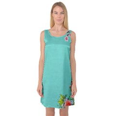Come See The Cherry Trees Sleeveless Satin Nightdress by WensdaiAmbrose