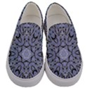 Tile Design Art Mosaic Pattern Men s Canvas Slip Ons View1