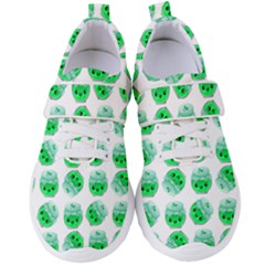 Kawaii Lime Jam Jar Pattern Women s Velcro Strap Shoes by snowwhitegirl
