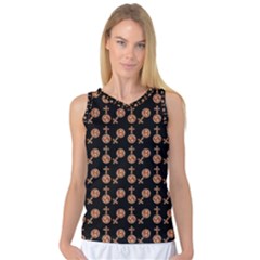 Victorian Crosses Black Women s Basketball Tank Top by snowwhitegirl