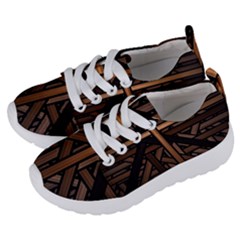Fractal Pattern Texture Design Kids  Lightweight Sports Shoes by Pakrebo
