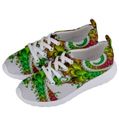 Fractal Abstract Aesthetic Pattern Women s Lightweight Sports Shoes by Pakrebo