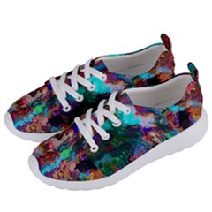 Seamless Abstract Colorful Tile Women s Lightweight Sports Shoes by Pakrebo