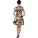 Shellfishs Photo Print Pattern Sailor Dress View2