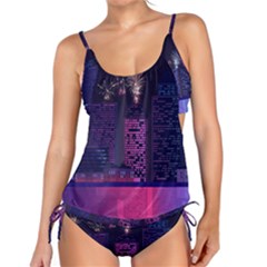 Architecture Home Skyscraper Tankini Set by Sudhe