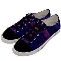 Architecture Home Skyscraper Men s Low Top Canvas Sneakers by Sudhe
