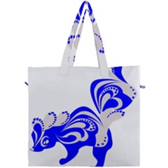 Skunk Animal Still From Canvas Travel Bag by Sudhe