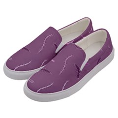 Plumelet Pen Ethnic Elegant Hippie Men s Canvas Slip Ons by Sudhe