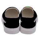 Colorful Neon Background Images Men s Canvas Slip Ons View4