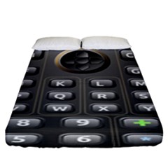 Scientific Solar Calculator Fitted Sheet (king Size) by Sudhe