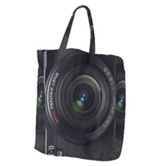 Vintage Camera Digital Giant Grocery Tote by Sudhe