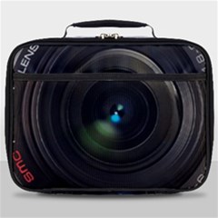 Vintage Camera Digital Full Print Lunch Bag by Sudhe