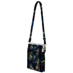 Abstract Digital Art Fractal Multi Function Travel Bag by Sudhe