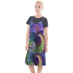 Fractal Artwork Art Swirl Vortex Camis Fishtail Dress by Sudhe