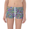 Waves Background Wallpaper Stripes Reversible Boyleg Bikini Bottoms View1
