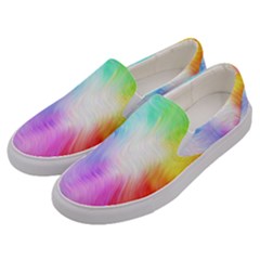 Psychedelic Background Wallpaper Men s Canvas Slip Ons by Sudhe