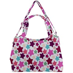 Stars Pattern Double Compartment Shoulder Bag by Sudhe