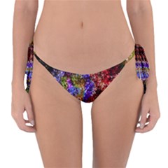 Splashes Of Color Background Reversible Bikini Bottom by Sudhe