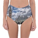 Architecture Big Ben Bridge Buildings Reversible High-Waist Bikini Bottoms View3
