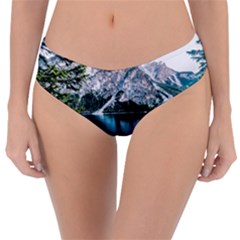 Daylight Forest Glossy Lake Reversible Classic Bikini Bottoms by Sudhe