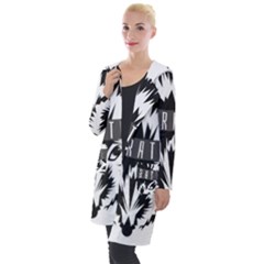 Pirate Rat Animal Pet Danger Hooded Pocket Cardigan by Sudhe