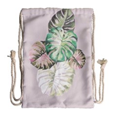 Dry Palm Drawstring Bag (large) by tangdynasty