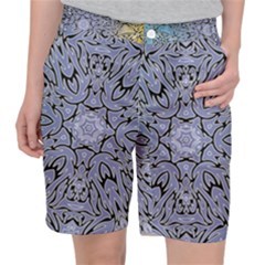 Tile Design Art Mosaic Pattern Pocket Shorts by Pakrebo