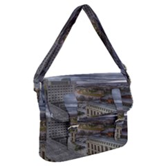Ohio Supreme Court View Buckle Messenger Bag by Riverwoman