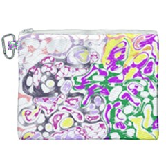 Sketchlines01 Canvas Cosmetic Bag (xxl) by PurpleDuckyDesigns