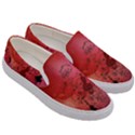 Decorative Clef With Piano And Guitar Men s Canvas Slip Ons View3