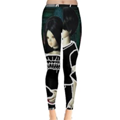 Dolls In Living Room Inside Out Leggings by snowwhitegirl