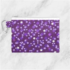 Textile Cross Pattern Square Canvas Cosmetic Bag (medium) by Pakrebo