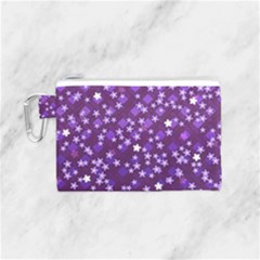 Textile Cross Pattern Square Canvas Cosmetic Bag (small) by Pakrebo