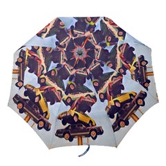 Pretty Colors Cars Folding Umbrellas by StarvingArtisan
