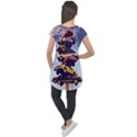 Pretty Colors Cars Cap Sleeve High Low Top View2